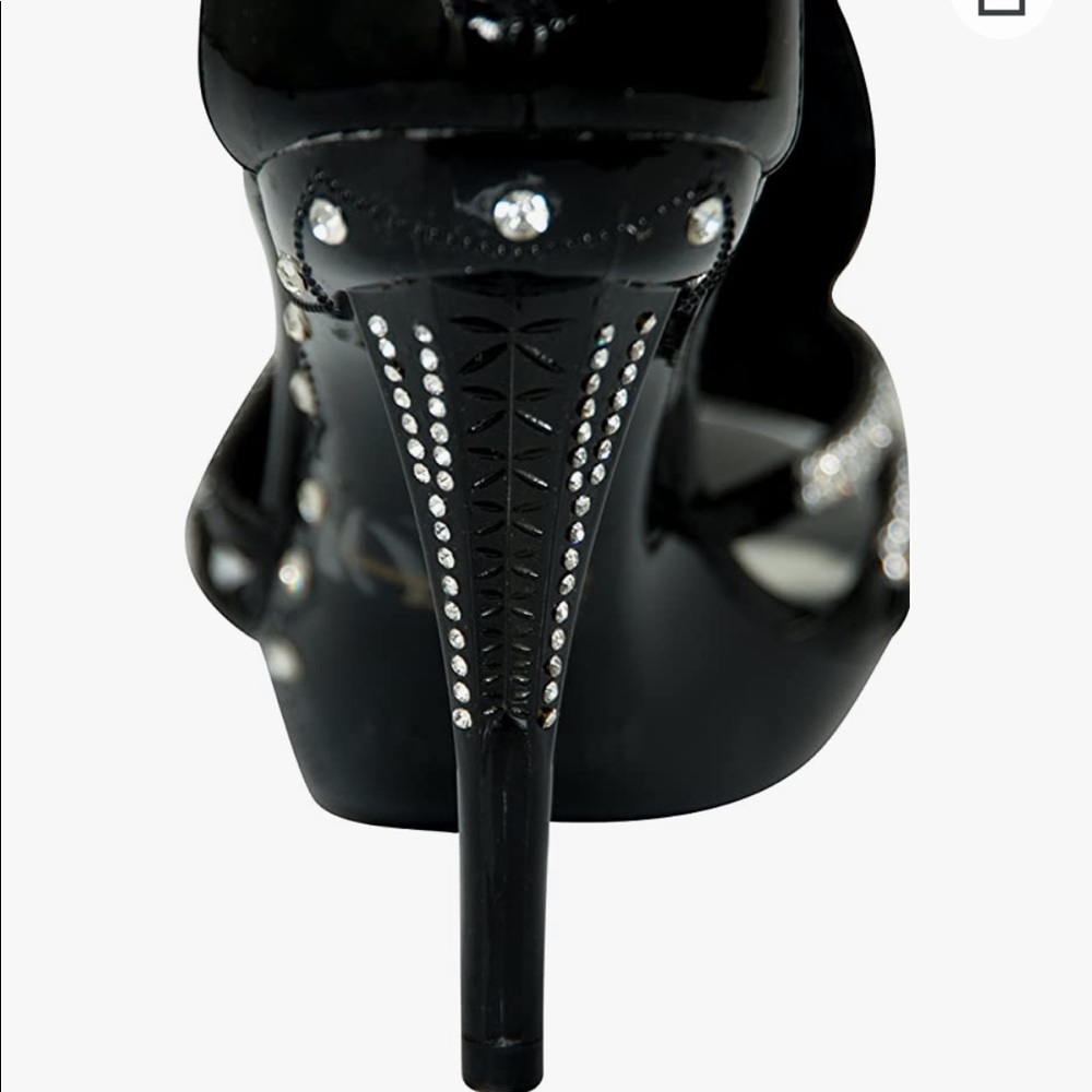 Fabulous Delicacy-07 Women's Platform Sandals.black. - Picture 7 of 7